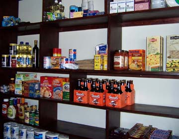 Campers, hikers, boaters, and hunters will find supplies at Buzby's Cafe.