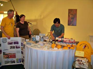 Whitesbog volunteers at Lines on the Pines