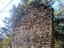 Ruins of the paper mill of Harrisville