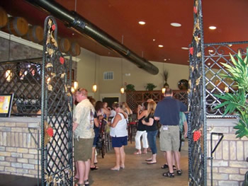 Valenzano Winery's Tasting Room, which opened in 2010