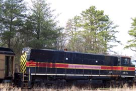 Engine at Winslow Junction, NJ